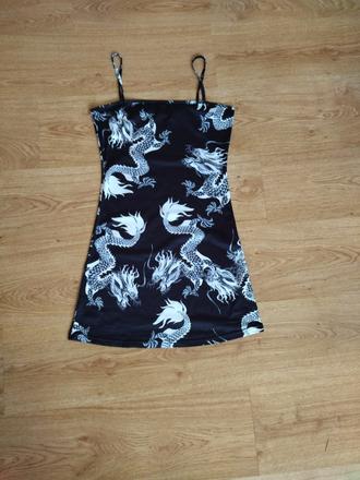 Letné šaty na ramienka, s