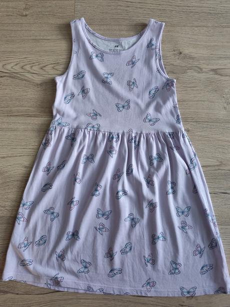 Balík šiat pre dievčatko veľ. 122/128, h&m,122