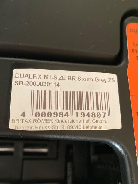 Britax romer dualfix m i-size 61-105cm plus darcek, britax