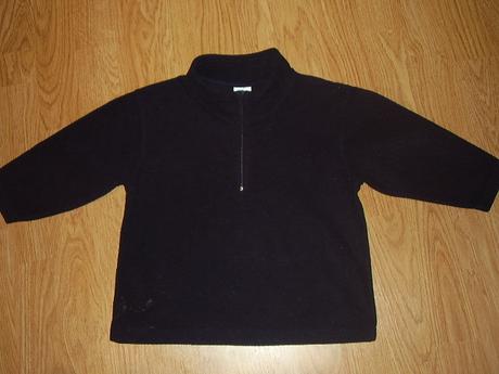 Fleesova mikinka + rifličky , velkosť 92, 86–98