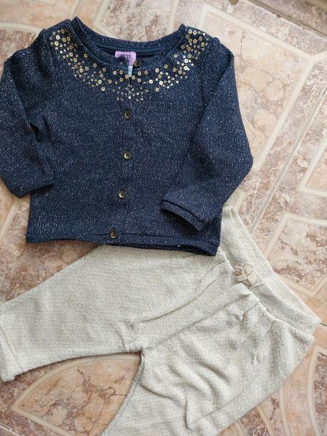 Zlate trblietave teplaciky, f&f,80