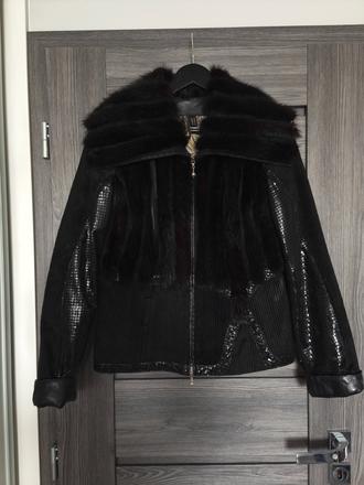 Luxusna bunda z pravej norky, m