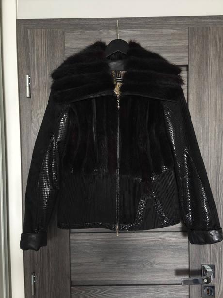 Luxusna bunda z pravej norky, m