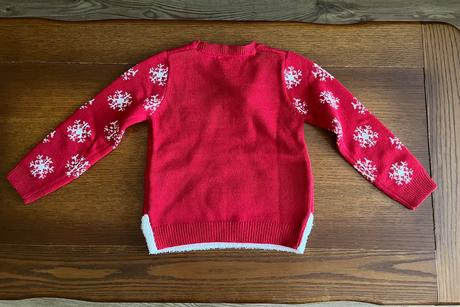 Vianočný pulóvrik so snehuliakom, f&f,122
