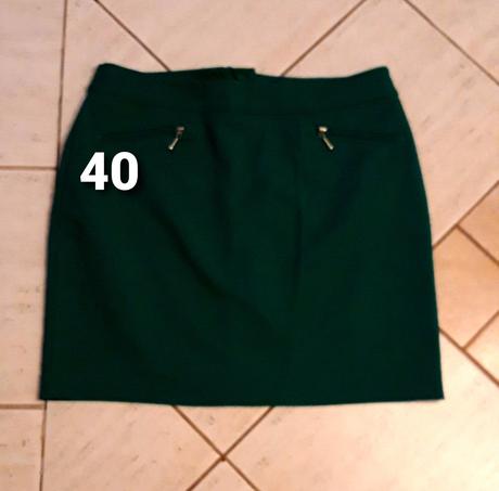 Pekna zelena sukna 40, h&m,40