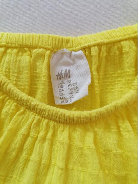Tunika 92-98 štrukturovana, h&m,92