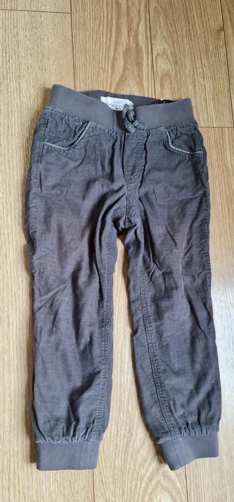Podšité h&m menčestráky veľ.104, h&m,104