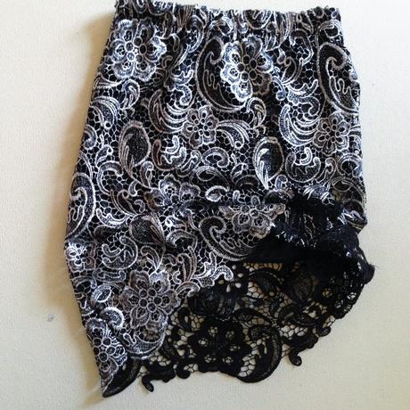 Luxusna fashion cipkova suknicka  strieborna s/m, m / s