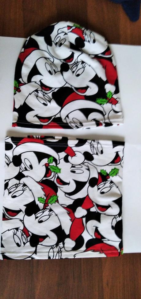Čiapka a nákrčník minnie mouse, 110
