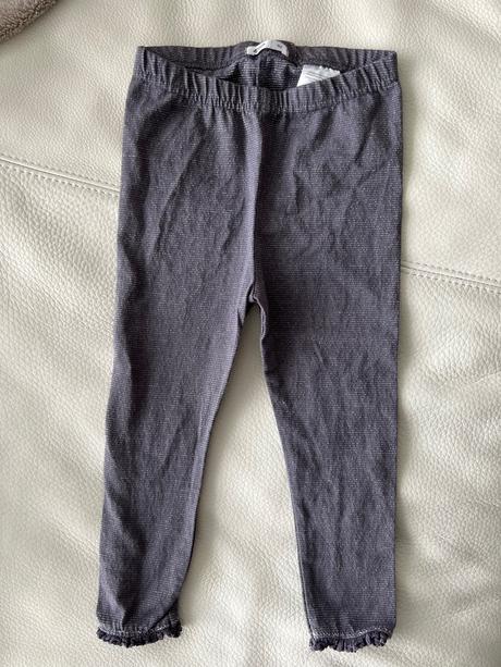 Pepco legíny s volanom a striebornou niťou vel. 92, pepco,92