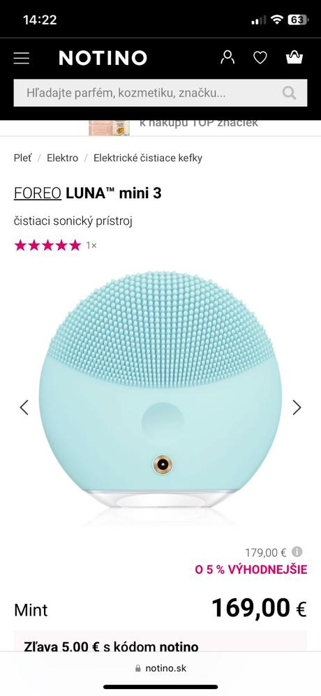 Foreo luna mini 3,