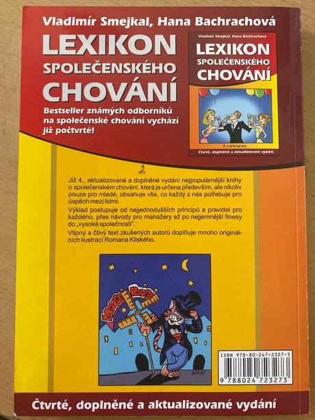 Kniha- lexikon společenského chování,