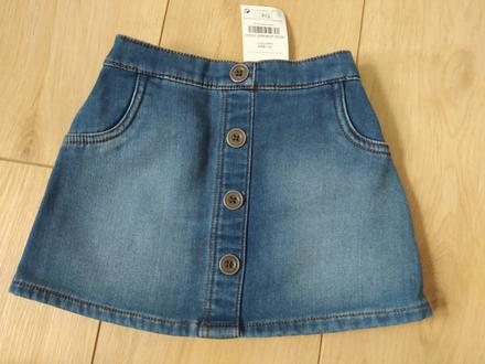 Nová riflová sukňa next veľ. 98 (písaná 92), next,98