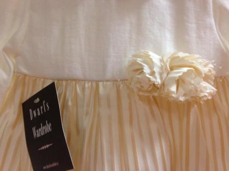 Slávnostné šaty s prímesou ľanu 68-74, 68 / 74