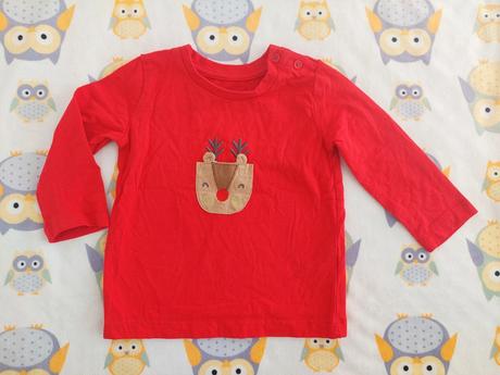 Detské tričko s vianočným motívom veľ.80, 80