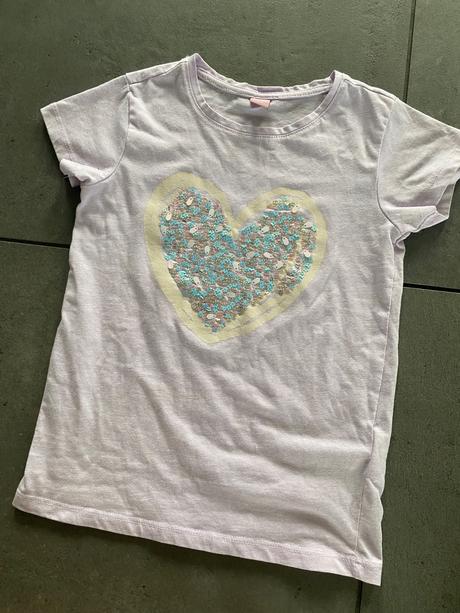 Tričko so srdiečkom, dopodopo,128