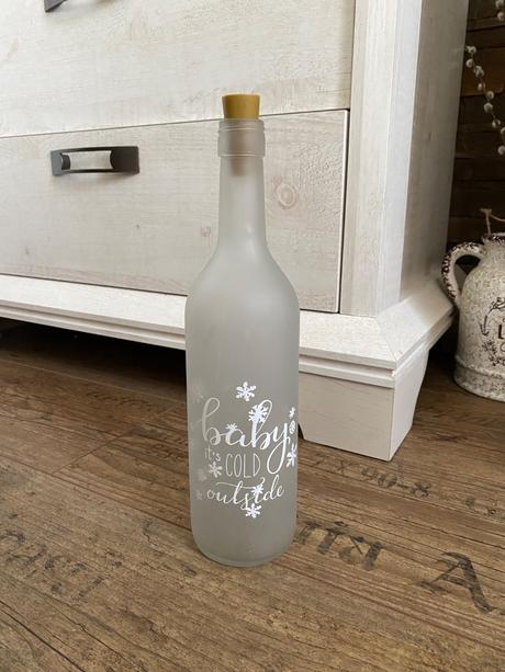 Dekoratívna fľaša,