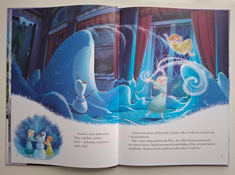 Kniha disney "ľadové kráľovstvo 1", 