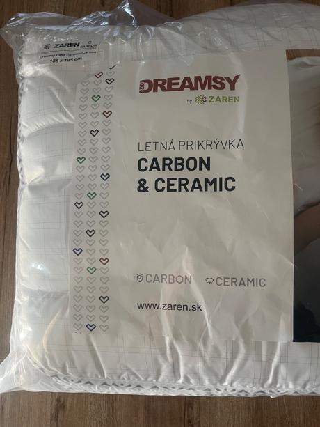 Zaren letny paplon carbon- ceramic, 