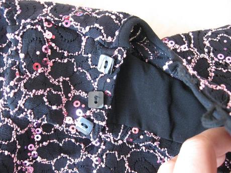 Slávnostné dámske tričko/top, m, m