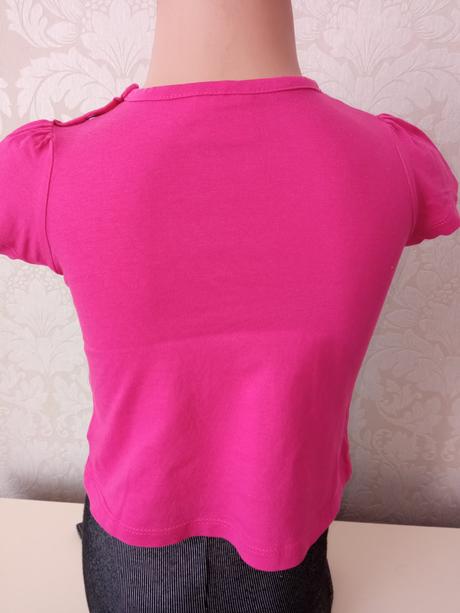 Dievčenské ružové tričko hello kitty (80), sanrio,80