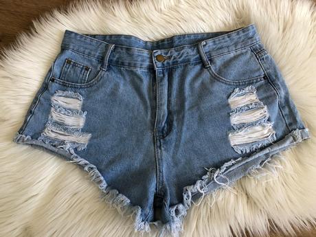Džínsové šortky, xl