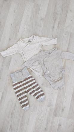 2x body s dlhým rukávom a teplé tepláky, h&m,56