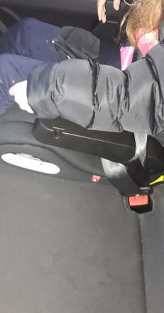 Detský podsedák do auta s isofixom (od 22 kg),