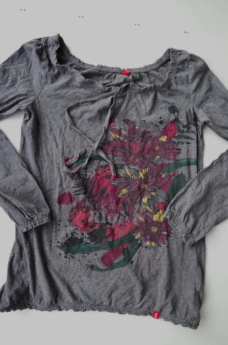 Tričko so šnúrkou, esprit,s