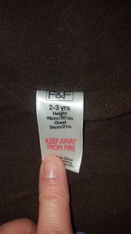 Hnedá prešívaná bunda, f&f,98