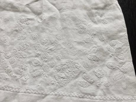 H&m l.o.g.g. vyšívaná ľanová sukňa ve.140, h&m,140