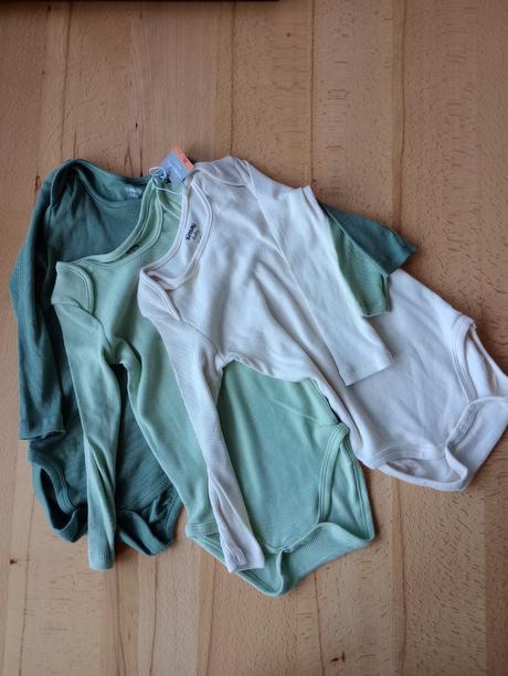 Body dlhý rukáv 3 ks a body krátky rukáv 5 ks, sinsay,98