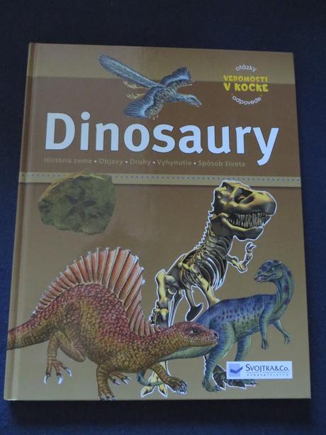 2x encyklopédia o dinosauroch - ako nové,