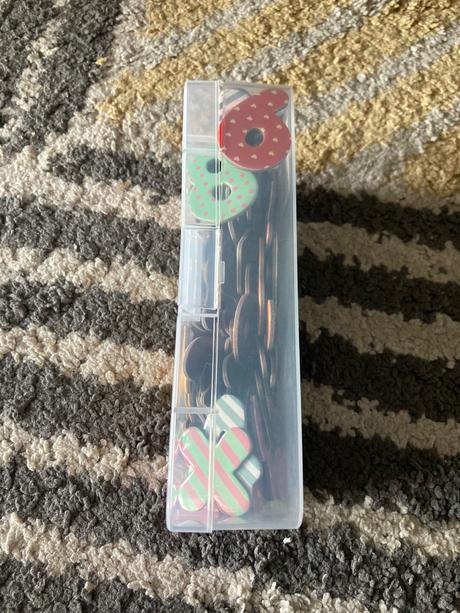 Farebné magnetky čísla 80ks, 