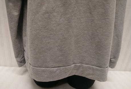 Dámska sivá mikina s kapucňou, canda, xxl, xxl