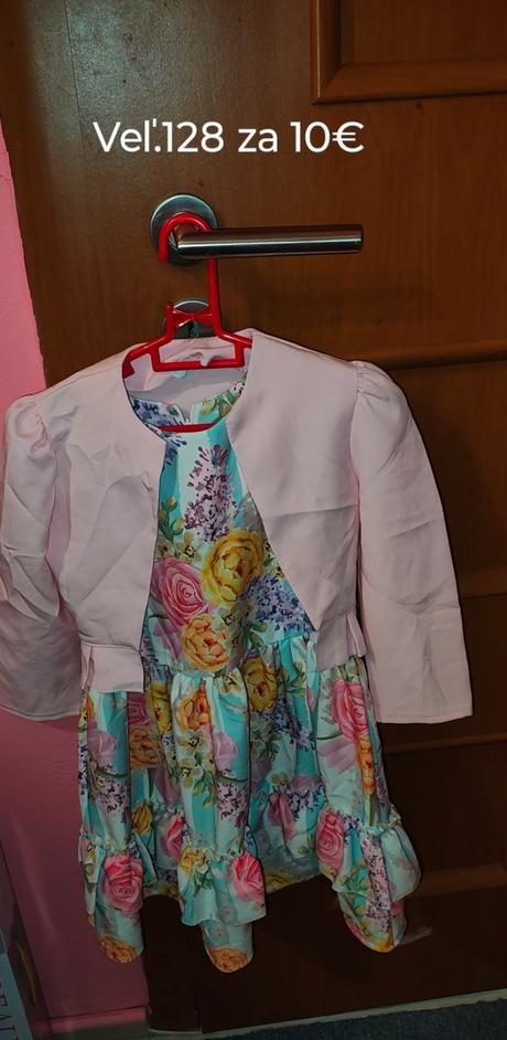 Spoločenské šaty veľ.128, 128