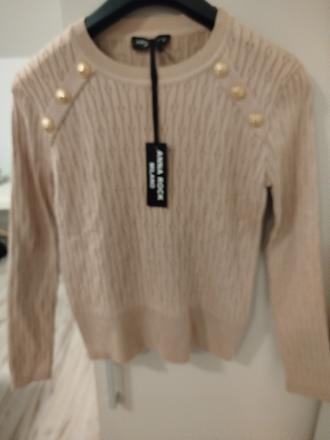 Damsky taliansky luxusny svetrik,