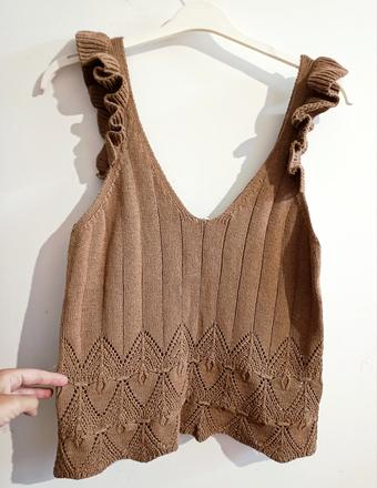 Pletený top/vesta only, only,l