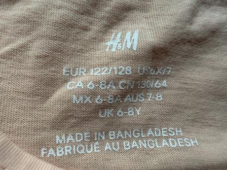 Marhuľové tričko, h&m,122