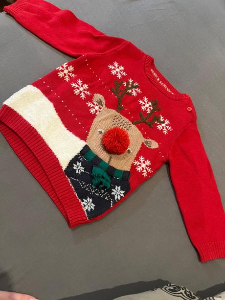 Vianočný sveter, f&f,80