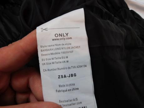 Damska trendy predlzena bunda/kabat, 38