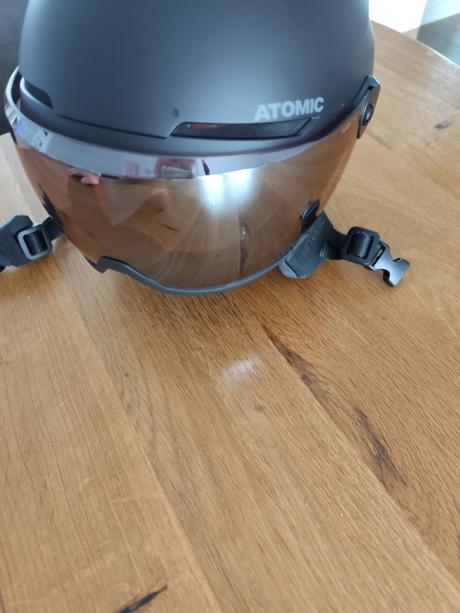 Detská lyžiarska prilba atomic savor visor xs, atomic,xs