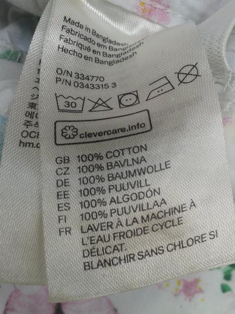 Šortky h&m, h&m,110