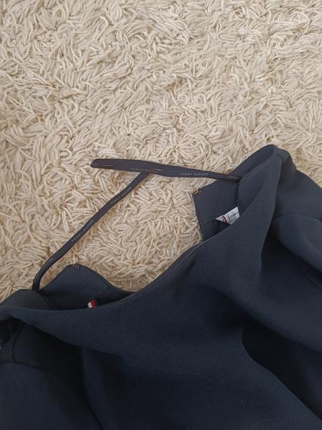 Tmavomodré šaty tommy hilfiger, tommy hilfiger,s