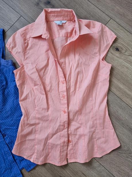 2x blúzka veľ. s, h&m,s