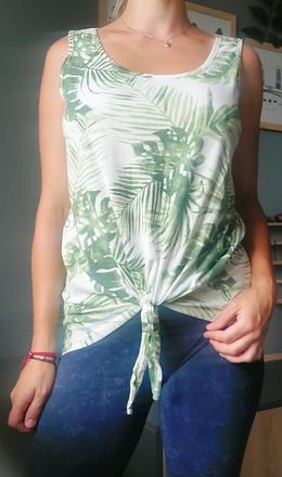 Predĺžené tielko jungle, s