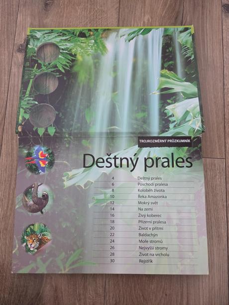 Deštný prales - trojrozmerny pruzkumnik uzivany s,