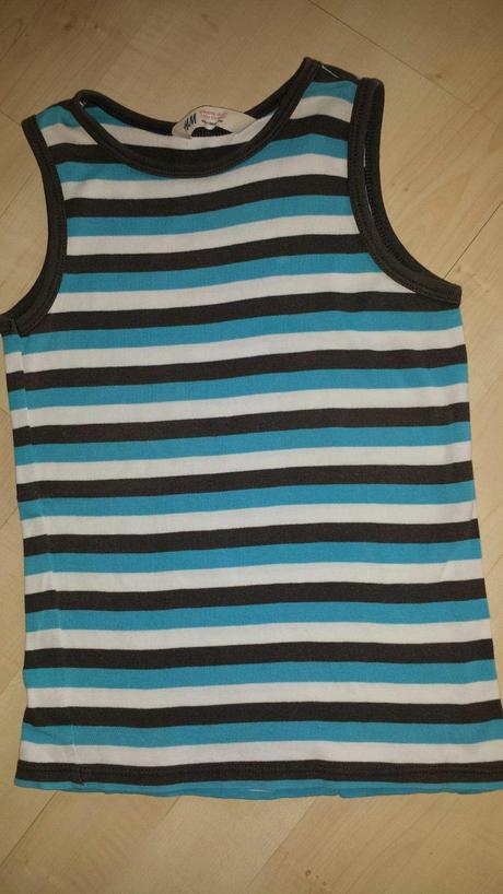 Letné bavlnené tielko h&m, v. 110/116, h&m,110