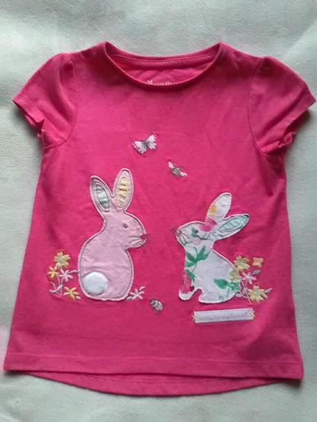 Tričko so zajačikmi, f&f,92