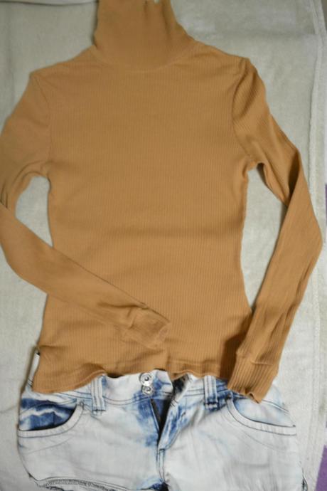 Vrúbkovaný rolák z bavlny s patentom xs/s, xs